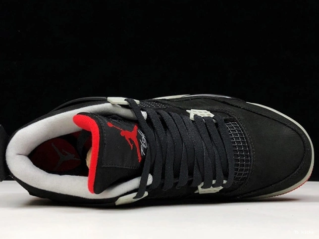 Rep TBK JORDAN CEMENT RETRO 4 308497-060 BLACK 0627
